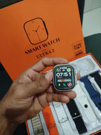 7 Watch Straps New S100 Ultra Smartwatch 2.2HD Amoled Circular Screen ECG Monitoring Reloj inteligente with Protective Case