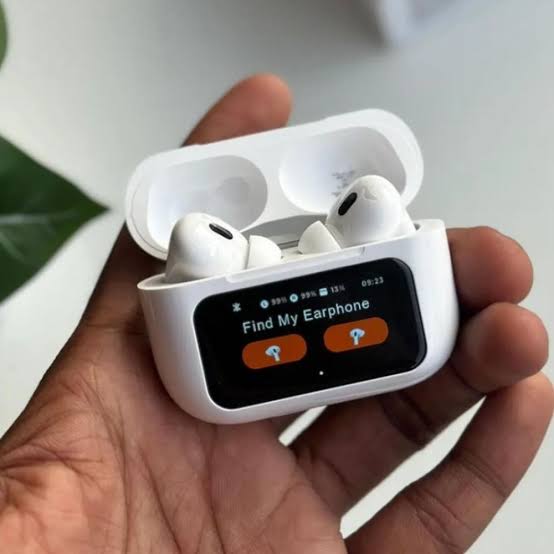 🎧 A9 Pro Wireless AirPods: High-Quality Sound & ENC Noise Reduction with Smart Touch Screen Control 🎧