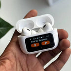 🎧 A9 Pro Wireless AirPods: High-Quality Sound & ENC Noise Reduction with Smart Touch Screen Control 🎧